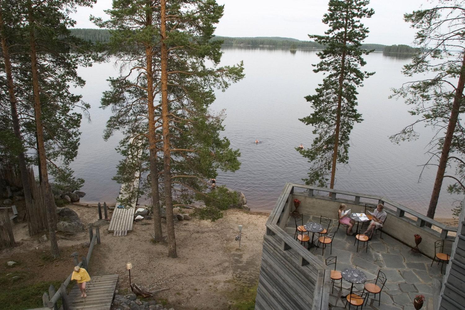 Hotel Kalevala Kuhmo Exteriör bild